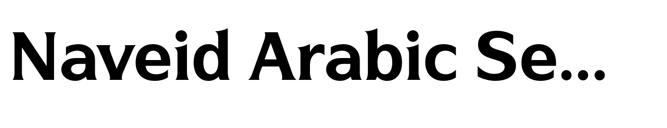 Naveid Arabic Semi Bold